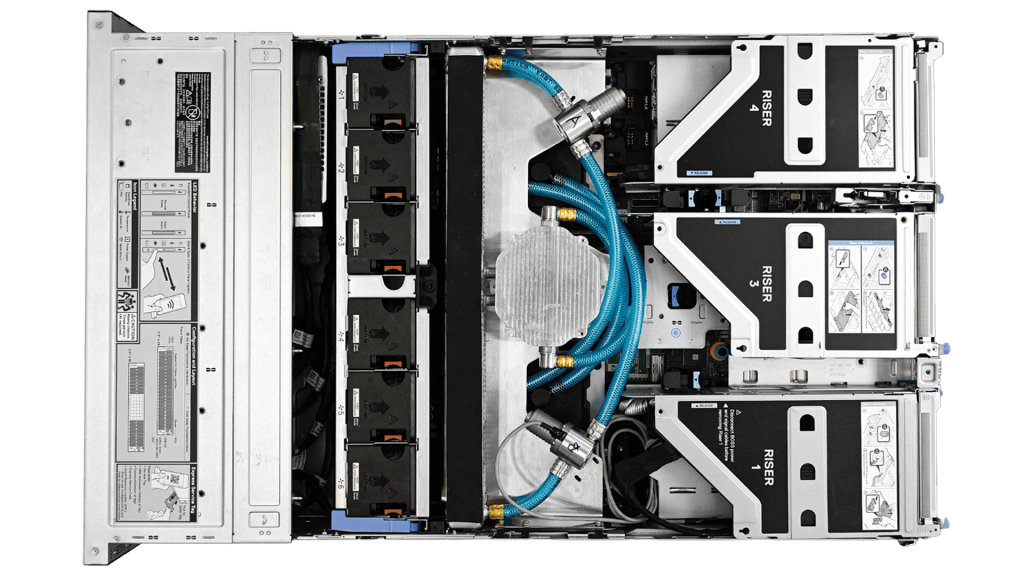R760 Smartplate system liquid-assisted air cooling