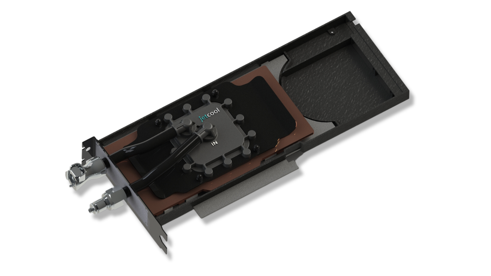 NVIDIA Hopper H100 GPU Liquid Cooling - JetCool NVIDIA Hopper H100 GPU Liquid Cooling - JetCool