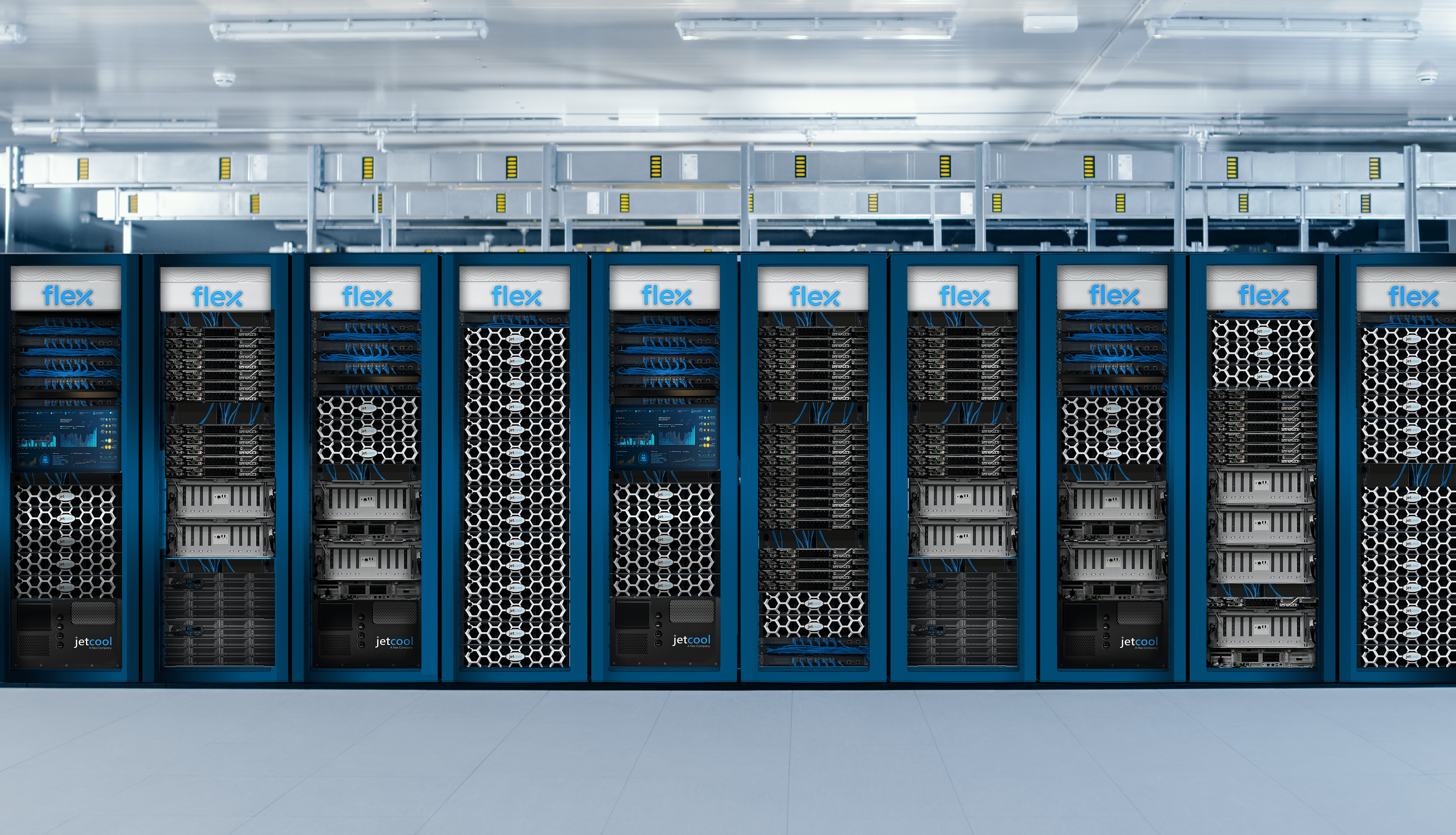 Turnkey Racks with Flex and Jetcool