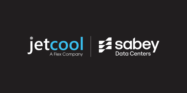 Sabey Data Centers and JetCool logo lockup