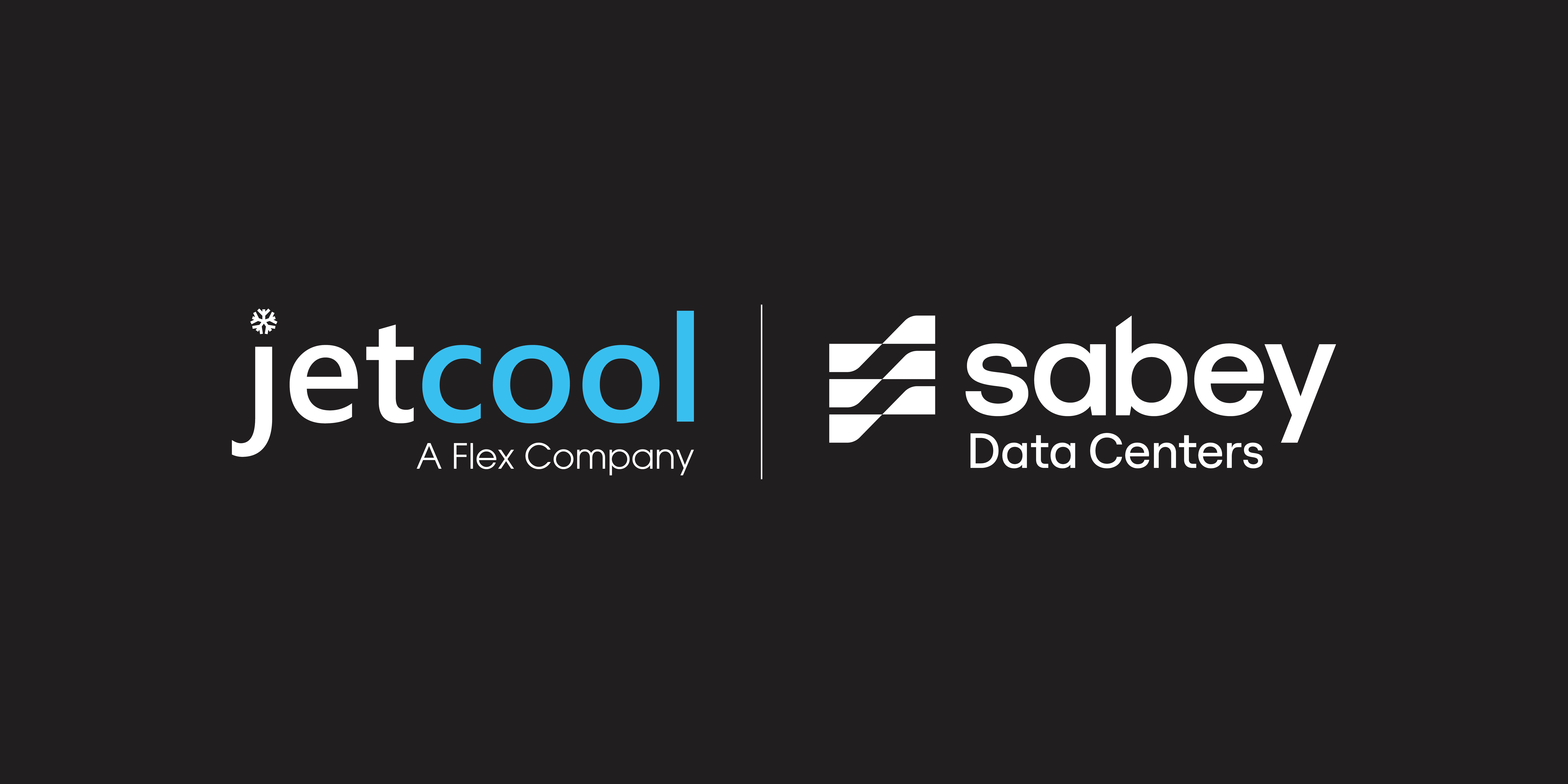 Sabey Data Centers and JetCool logo lockup